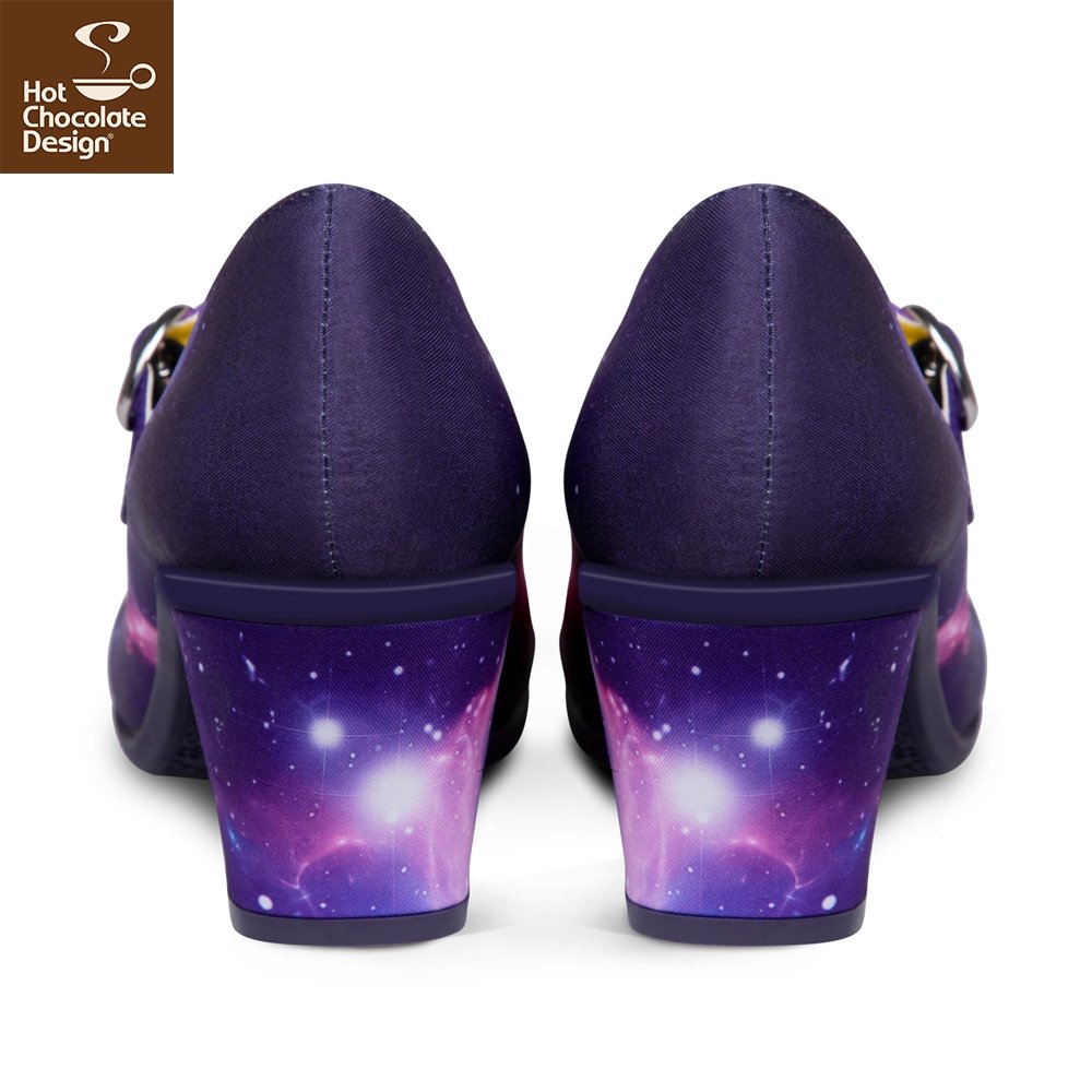 Chocolaticas® Nebula Mid Heels - Rockamilly-Shoes-Vintage