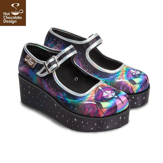 Chocolaticas® Pagan Spirit Mary Jane Platform - Rockamilly-Shoes-Vintage