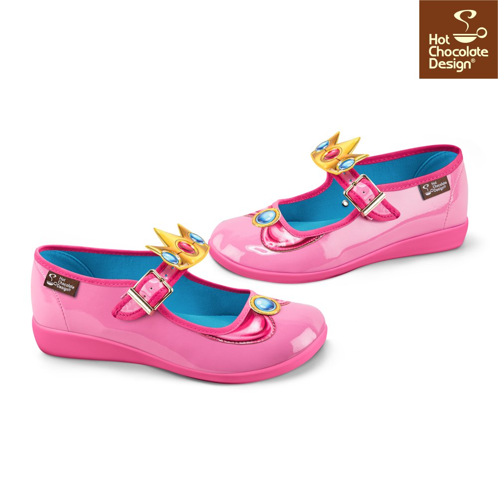 Chocolaticas® Princess Mary Jane Flats - Rockamilly-Shoes-Vintage
