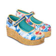 Chocolaticas® Sacred Heart Women's Platform - Rockamilly-Shoes-Vintage