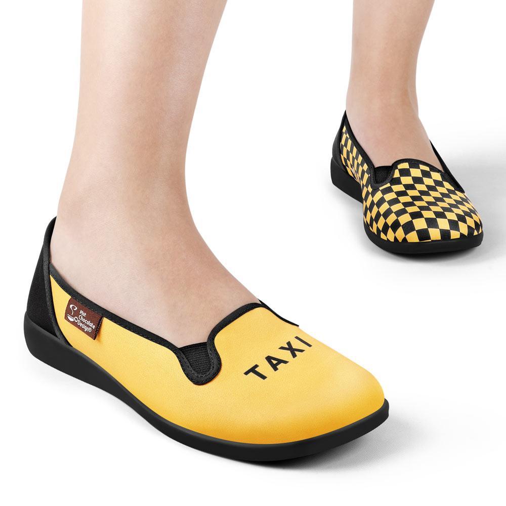 Chocolaticas® Taxi Slip-On Shoes - Rockamilly-Shoes-Vintage