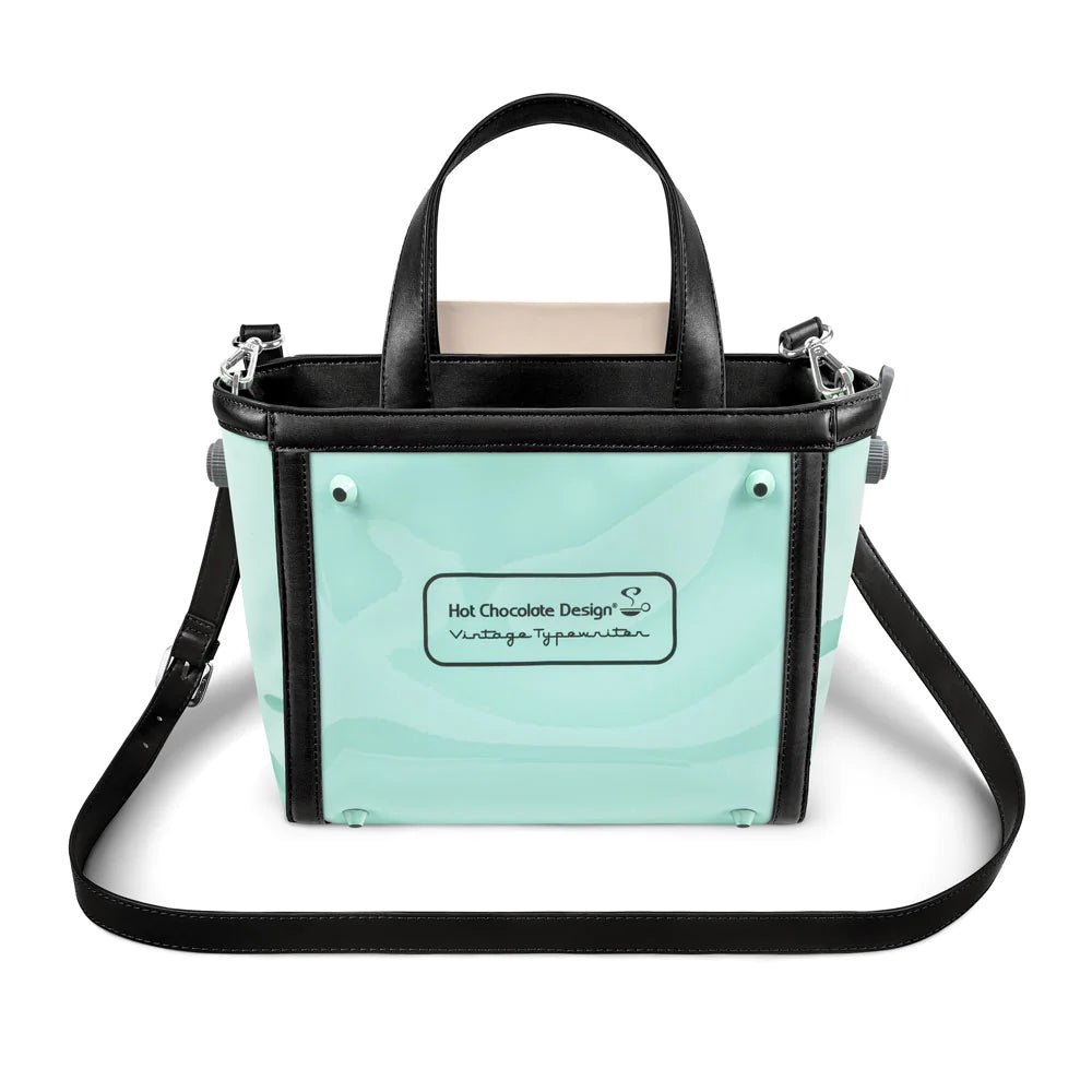 Chocolaticas® Typewriter Mini Tote Bag - Rockamilly-Bags & Purses-Vintage