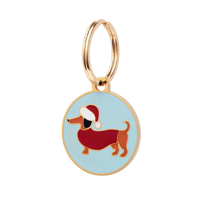 Christmas Spiffy Enamel Pet Charm - Rockamilly-Jewellery-Vintage