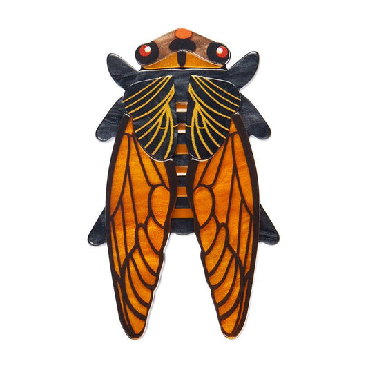 Cicadian Rhythms Brooch - Rockamilly-Jewellery-Vintage