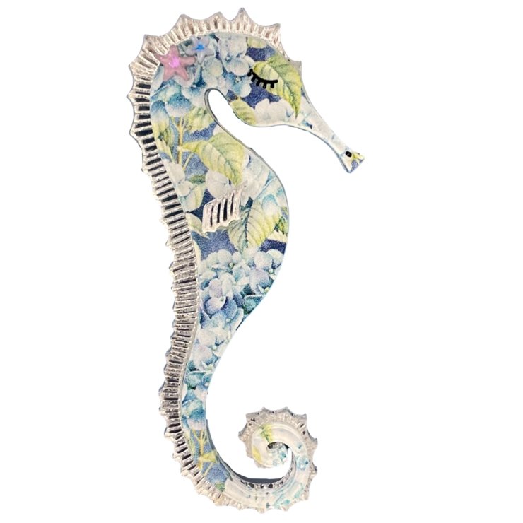 Cleo the Seahorse Brooch - Rockamilly-Jewellery-Vintage