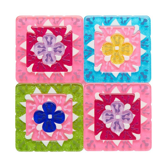 Closed Stitch Collection Brooch - Rockamilly-Jewellery-Vintage