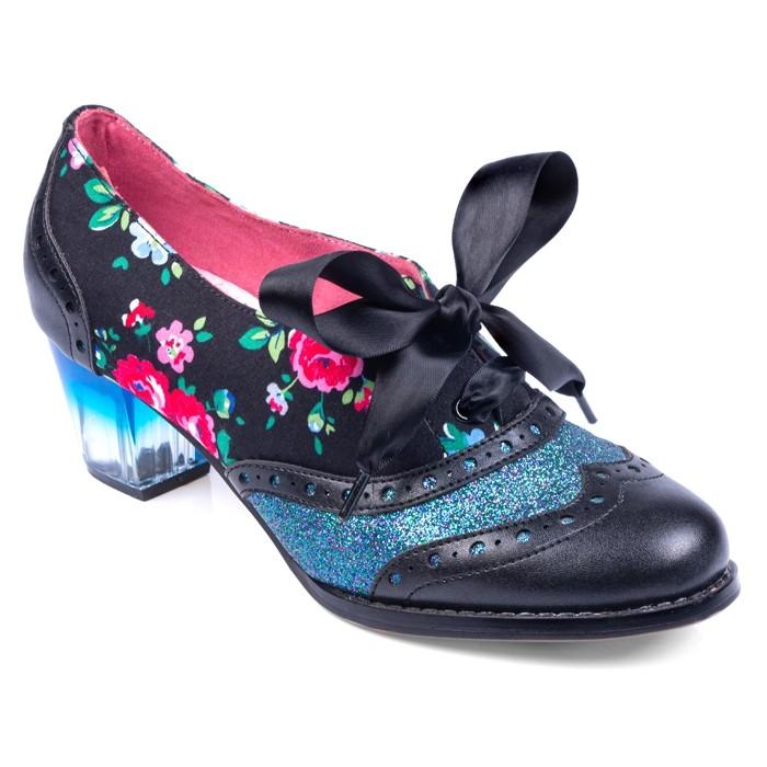 Corporate Beauty Black Irregular Choice - Rockamilly-Shoes-Vintage