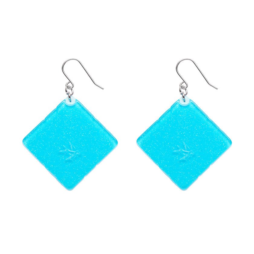 Cosy Comfort Earrings - Blue - Rockamilly-Jewellery-Vintage