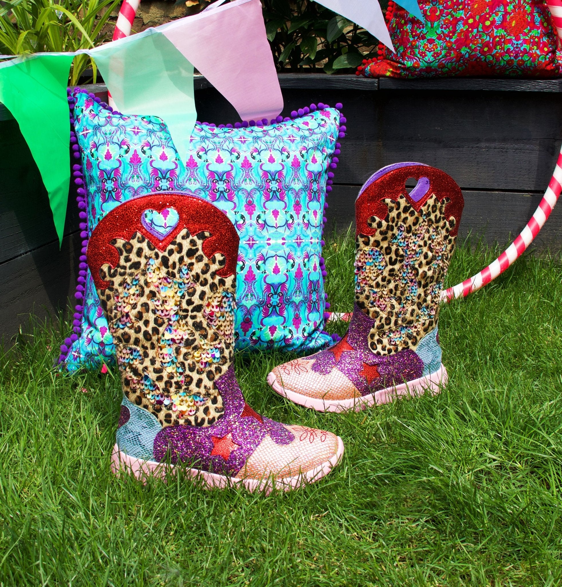 Irregular choice sales cowboy boots