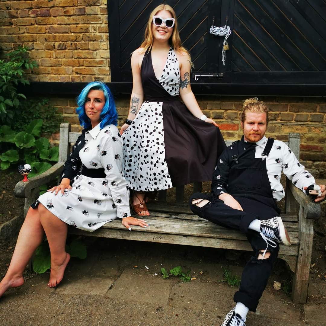 Cruella Button Down Dress