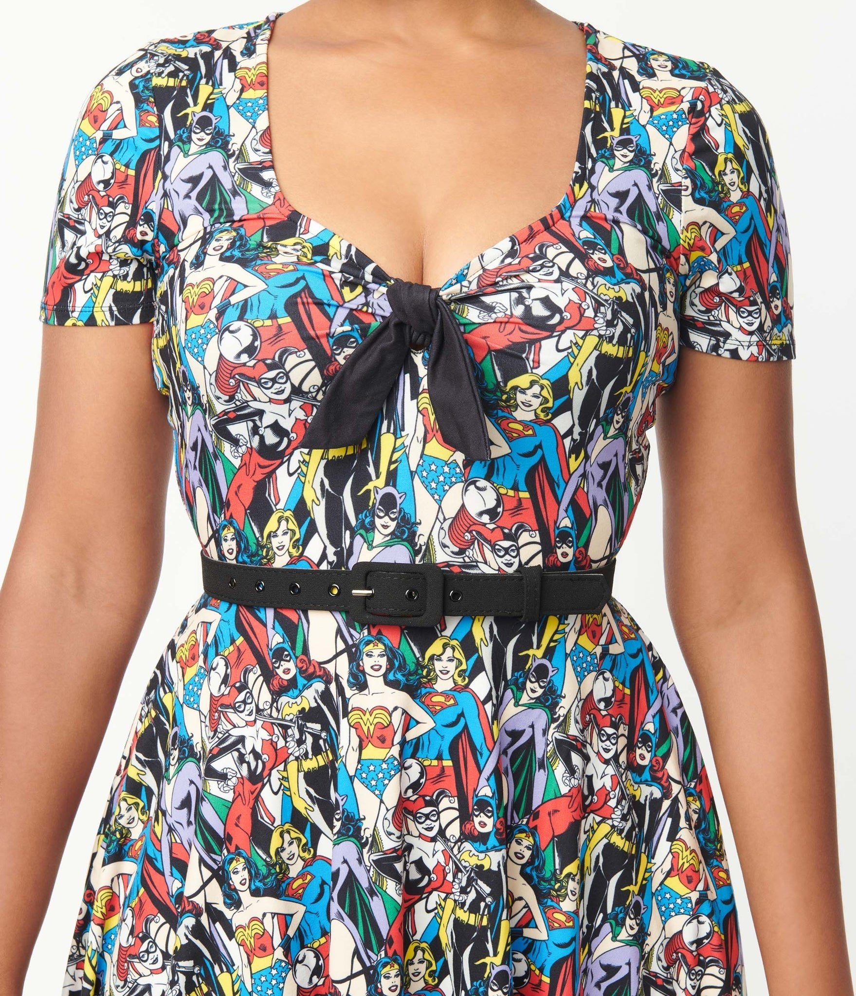 DC Comics Darrin AOP Dress - Rockamilly-Dresses-Vintage