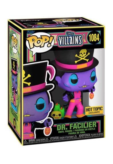 Disney Villains - Dr Facilier (Blacklight) #1084 - Rockamilly-POP-Vintage