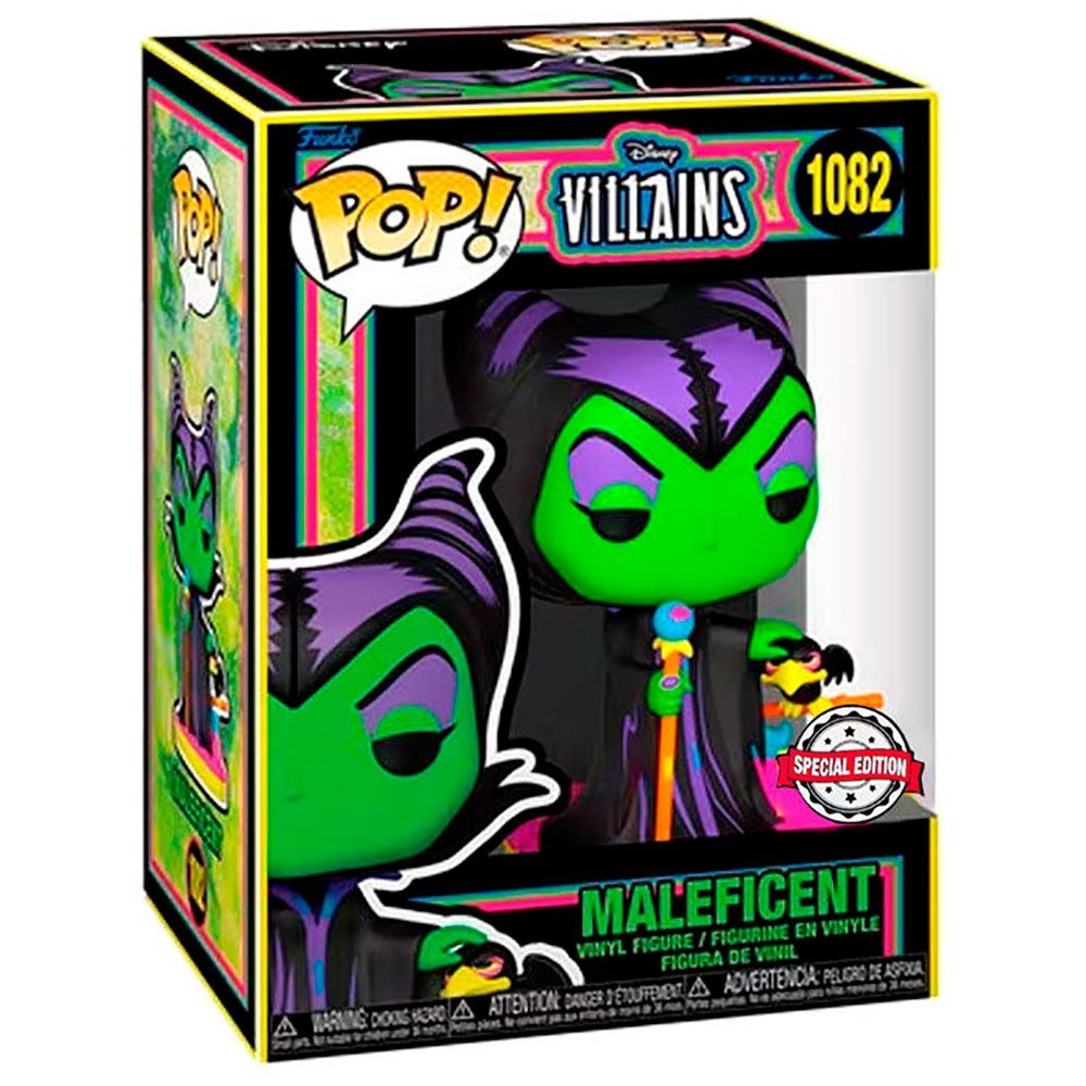 Disney Villains - Maleficent (Blacklight) #1082 - Rockamilly-POP-Vintage