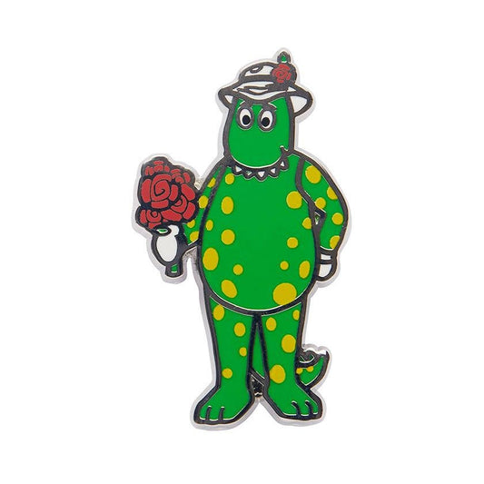 Dorothy Dinosaur Enamel Pin - Rockamilly-Jewellery-Vintage