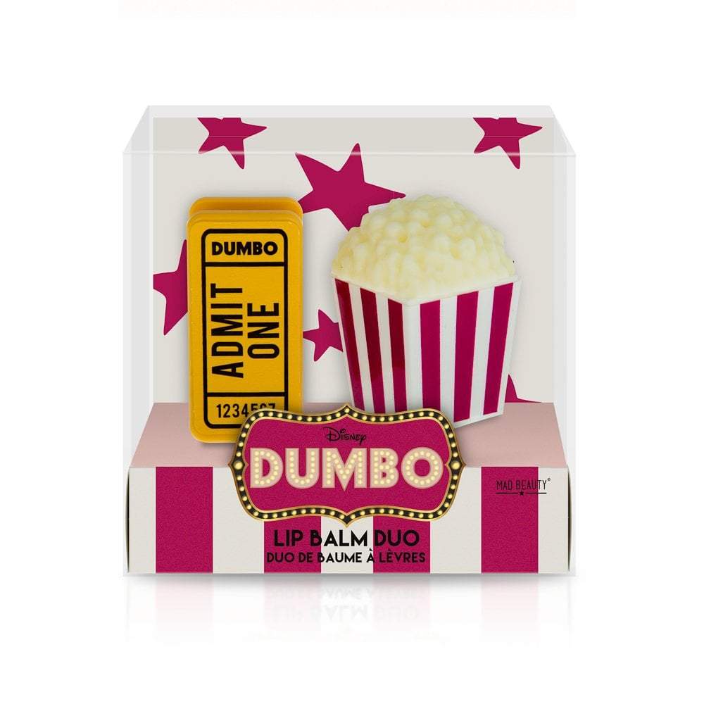 Dumbo Ticket & Popcorn Lipbalm Duo - Rockamilly-Accessories-Vintage