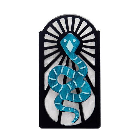 Elegant Venom Brooch - Rockamilly-Jewellery-Vintage