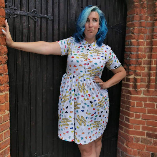 Every Flavour Bean Button Up Dress - Rockamilly-Dresses-Vintage
