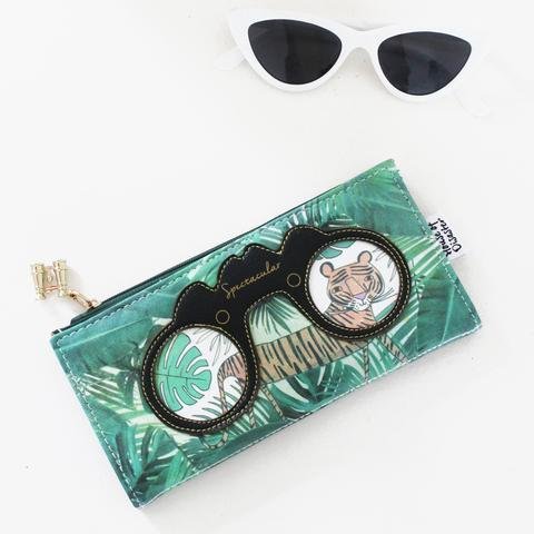Eye Spy Tiger Wallet - Rockamilly-Bags & Purses-Vintage