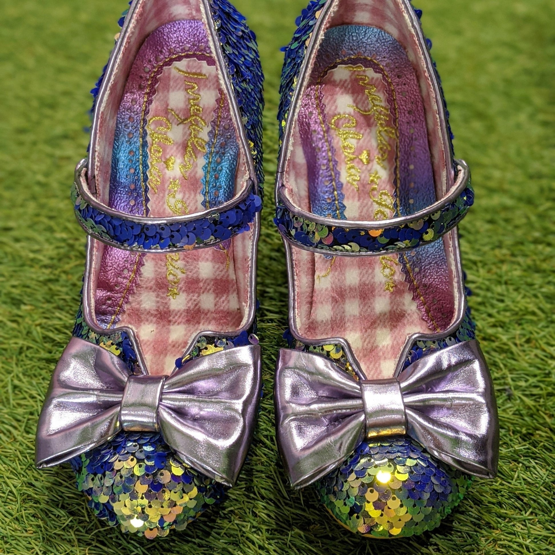 Fancy That Blue/Purple - Rockamilly-Shoes-Vintage