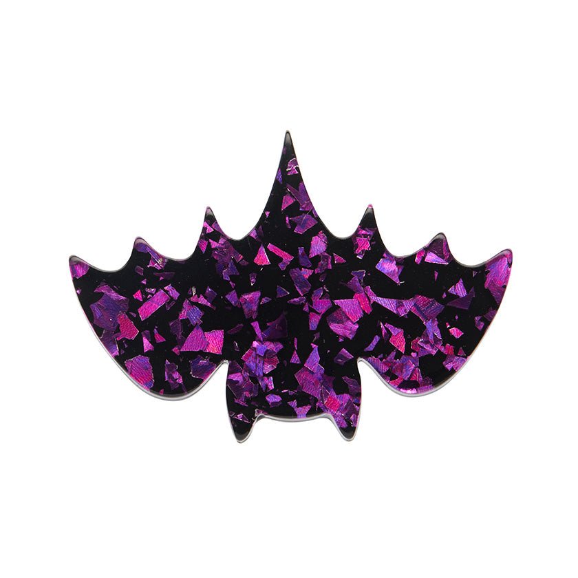 Fang time Bat Mini Brooch - Rockamilly-Jewellery-Vintage