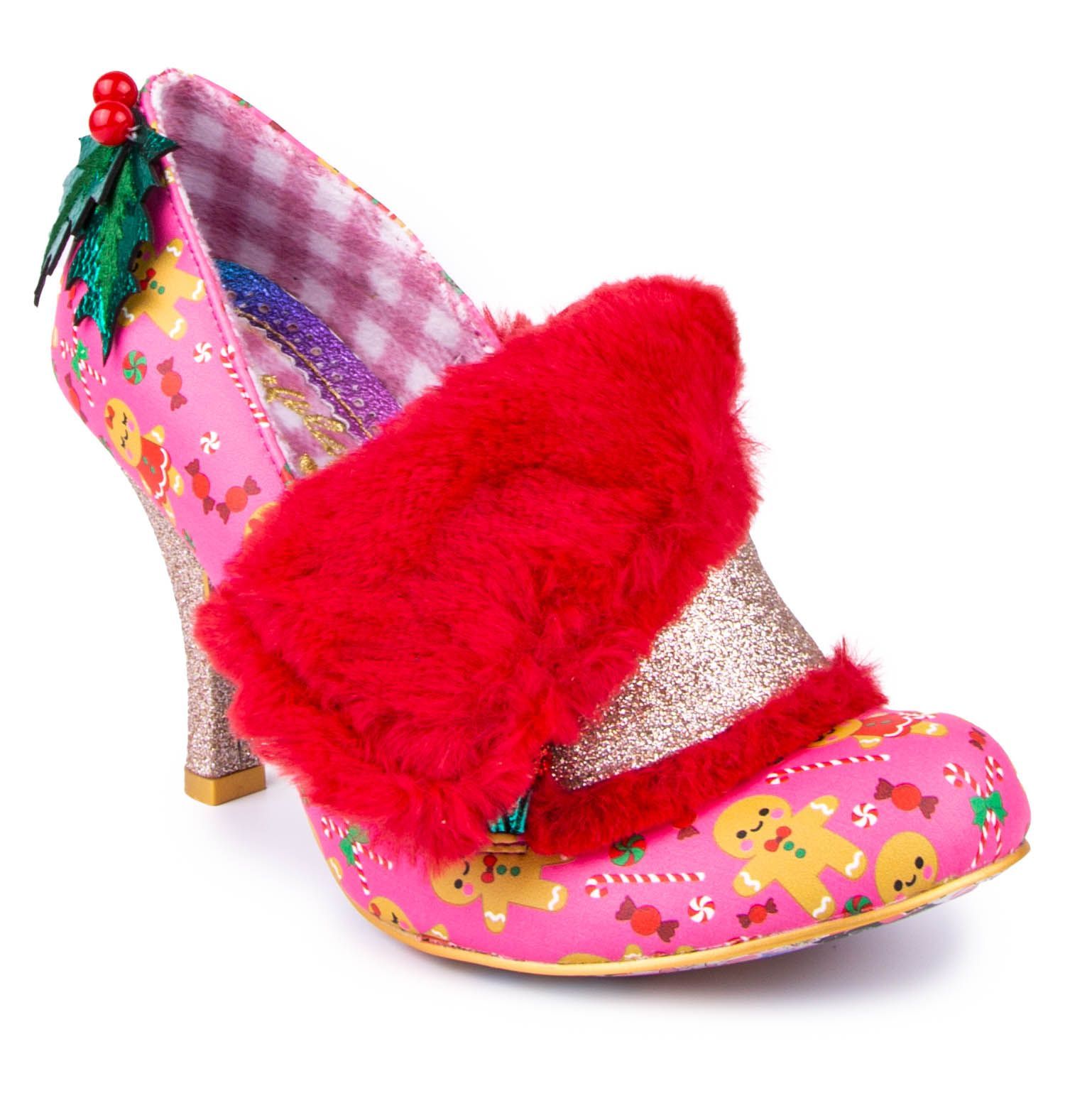 Festive Flack Pink - Rockamilly-Shoes-Vintage