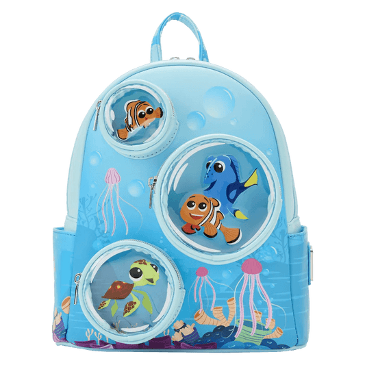 Finding Nemo 20th Anniversary Bubble Pockets Mini Backpack - Rockamilly-Bags & Purses-Vintage