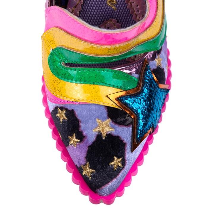 Galactic Thunder Pink Irregular Choice - Rockamilly-Shoes-Vintage