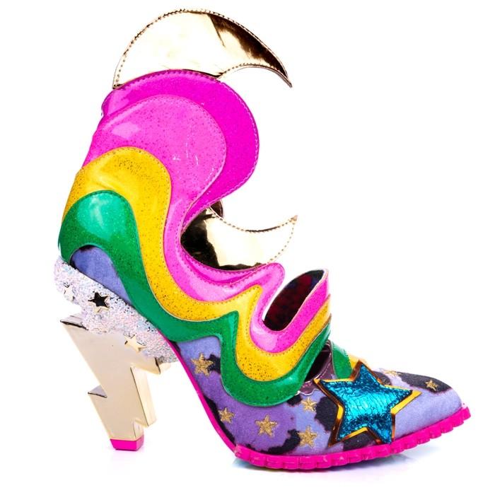 Galactic Thunder Pink Irregular Choice - Rockamilly-Shoes-Vintage