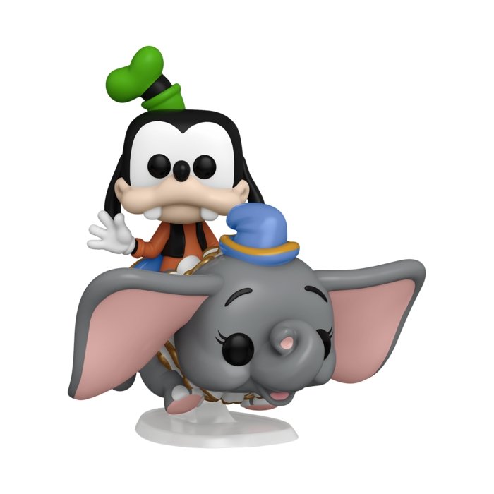 Goofy At The Dumbo Flying Elephant Attraction Walt Disney World 50th Anniversary POP #105 - Rockamilly-POP-Vintage