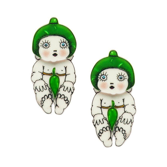 Gumnut Babies Hair Clips Set - 2 Piece - Rockamilly-Jewellery-Vintage