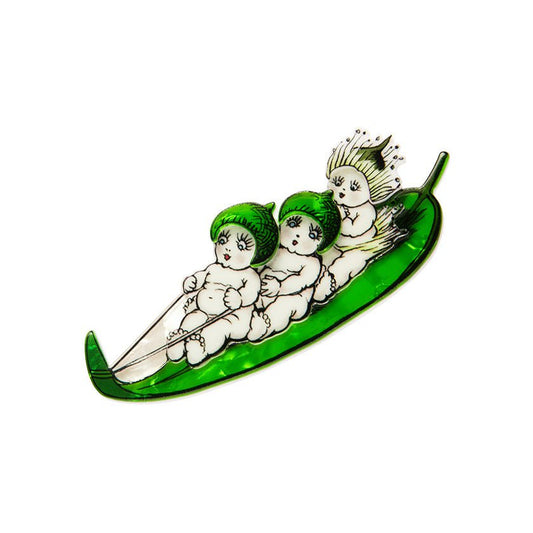 Gumnut Toboggan Brooch - Rockamilly-Jewellery-Vintage