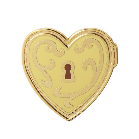 Heart of Caché Enamel Pin - Rockamilly-Jewellery-Vintage