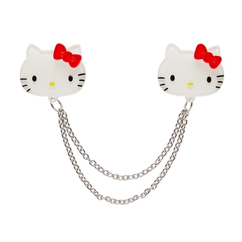 Hello Kitty Cardigan Clips - Rockamilly-Jewellery-Vintage