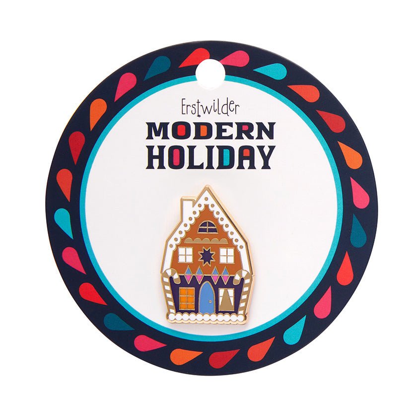 Holiday Home Enamel Pin - Rockamilly-Jewellery-Vintage