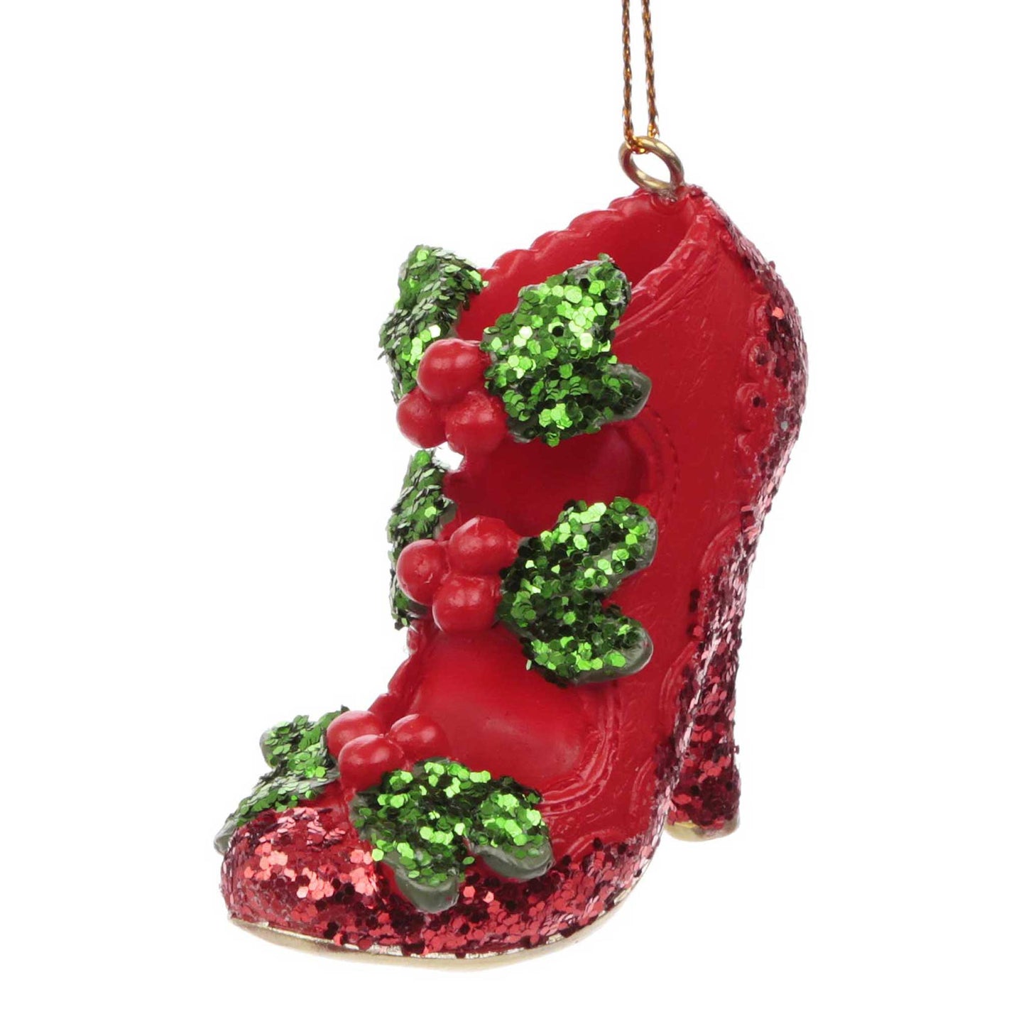 Holly Jolly Bauble Ornament - Rockamilly-Accessories-Vintage