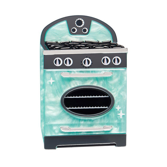 Home Cooked Meal Brooch - Rockamilly-Jewellery-Vintage