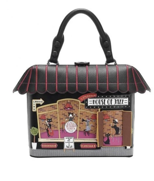 House Of Jazz Grab Bag - Rockamilly-Bags & Purses-Vintage