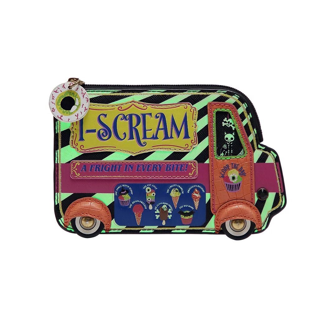 I-Scream Truck Coin Purse - Rockamilly-Bags & Purses-Vintage