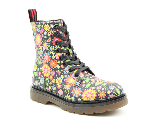 Justina Meadow Floral - Rockamilly-Shoes-Vintage