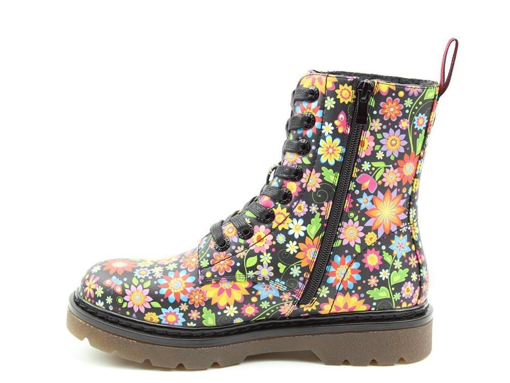 Justina Meadow Floral - Rockamilly-Shoes-Vintage