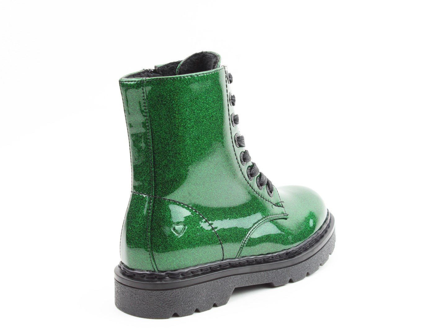 Justina2 Glitter Emerald - Rockamilly-Shoes-Vintage
