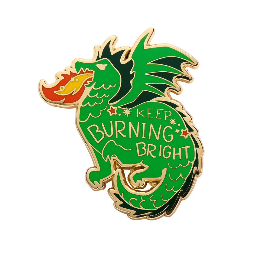 Keep Burning Bright Enamel Pin - Rockamilly-Jewellery-Vintage