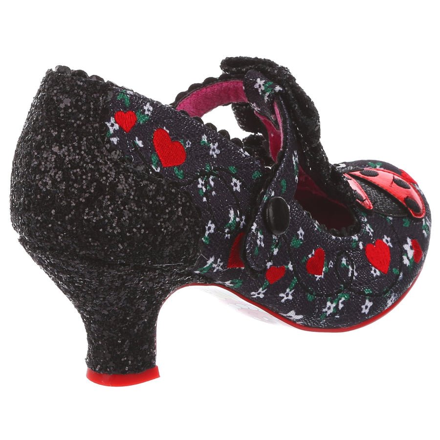 Ladybuggin - Black - Rockamilly-Shoes-Vintage