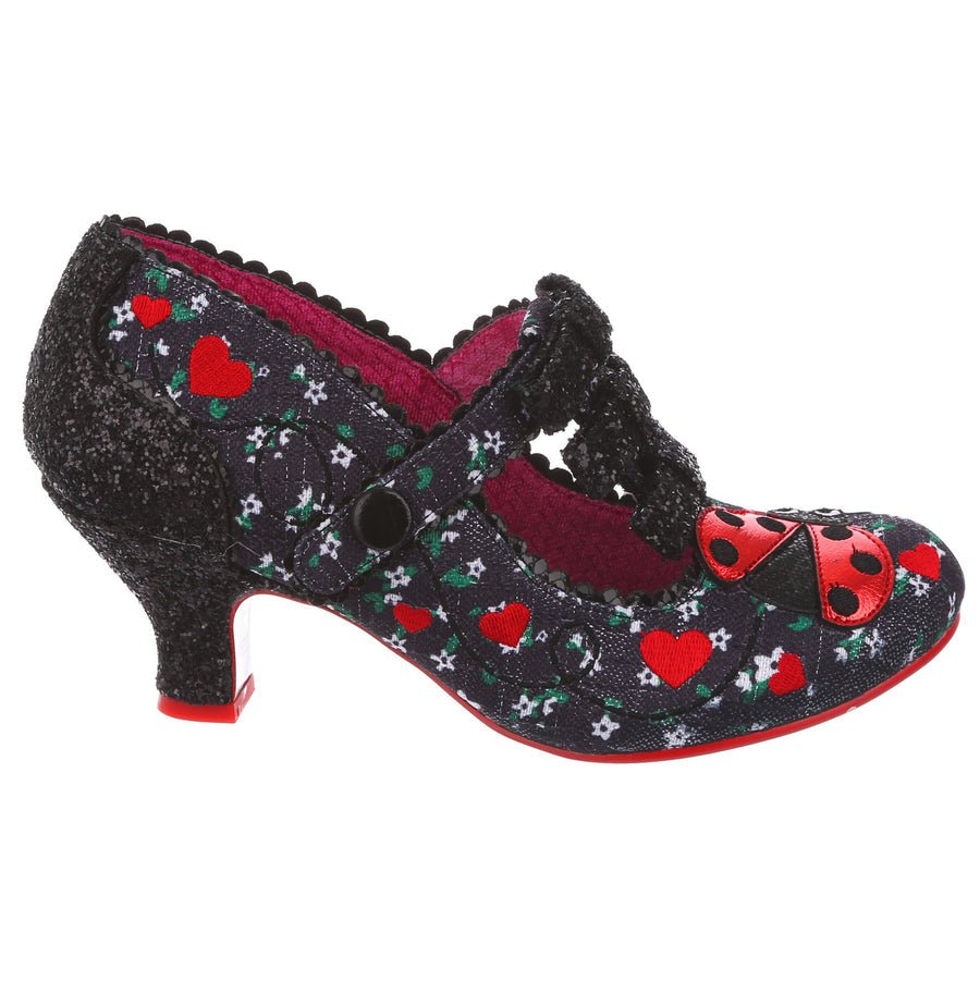 Ladybuggin - Black - Rockamilly-Shoes-Vintage