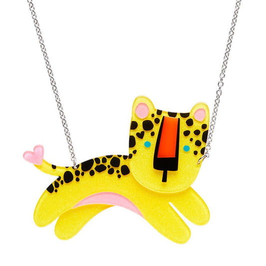 Leo the Leopard Necklace - Rockamilly-Jewellery-Vintage