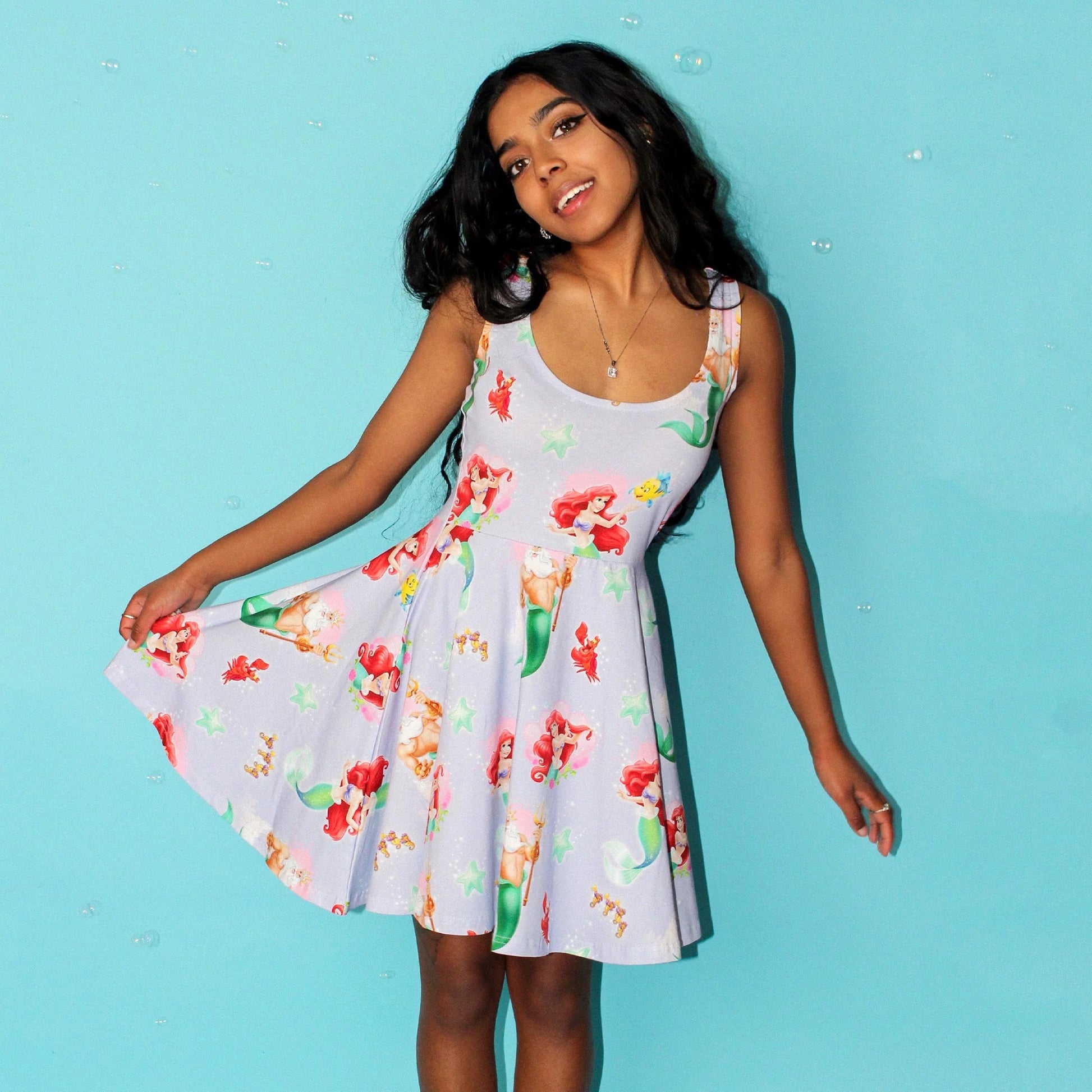 vintage little mermaid dress Vintage Inspired Little Mermaid Dress - Ariel Dress- 90s Nostalgia
