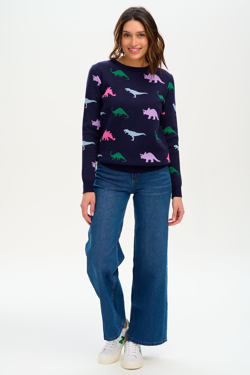 Lizzie Jumper - Dinosaur Jive - Rockamilly-Knitwear-Vintage