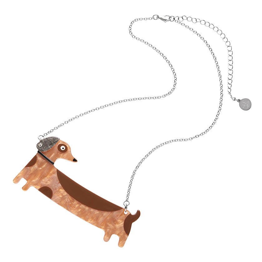 Long Dog Necklace - Rockamilly-Jewellery-Vintage