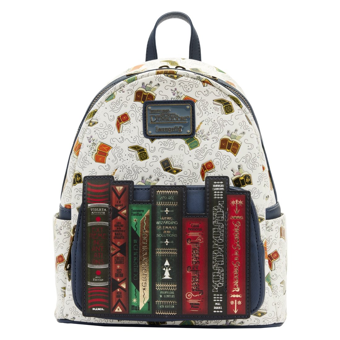 Magical Books Mini Backpack - Fantastic Beasts - Rockamilly-Bags & Purses-Vintage