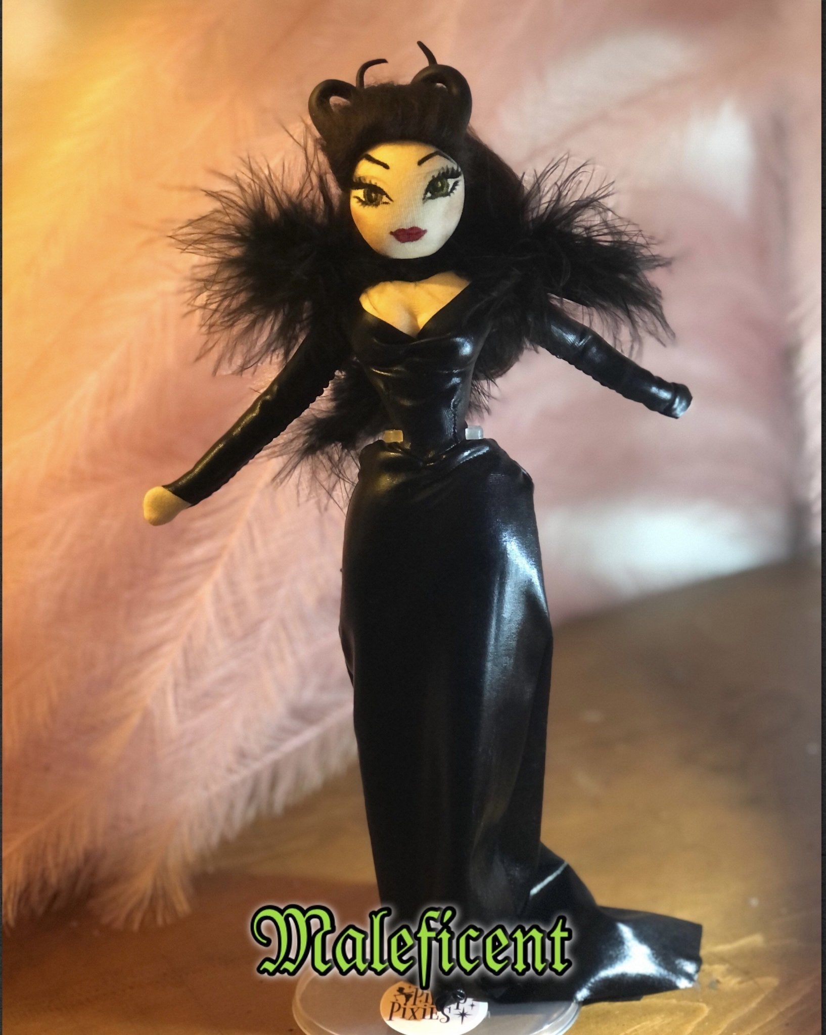 Maleficent; Pin-Up Pixie - Rockamilly-Homeware-Vintage